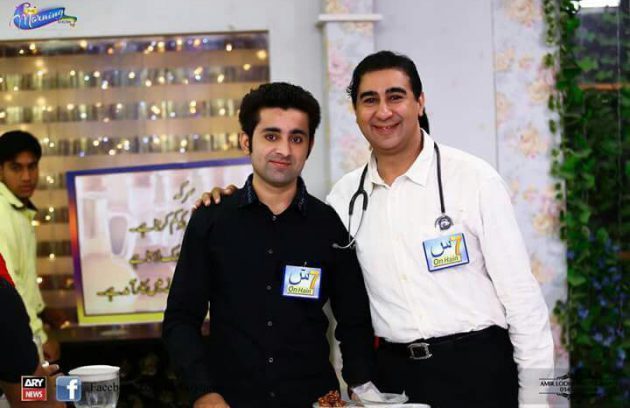 On the ARY News morning show