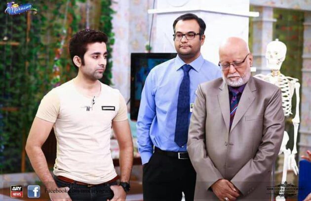 On the ARY News morning show
