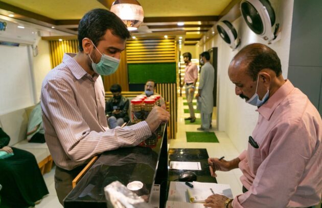 Polite, welcoming reception at Tabrez Ortho Centre